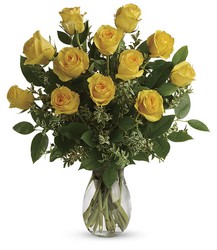 Say Yellow Bouquet from Swindler and Sons Florists in Wilmington, OH
